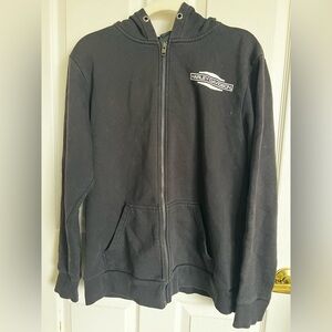 Harley-Davidson Black Full-Zip Sweatshirt